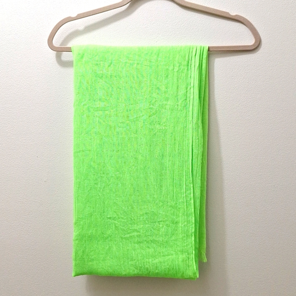 100% woven cotton scarf 72"×44".